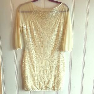 Marcia Guess Sequin Mini Dress Small